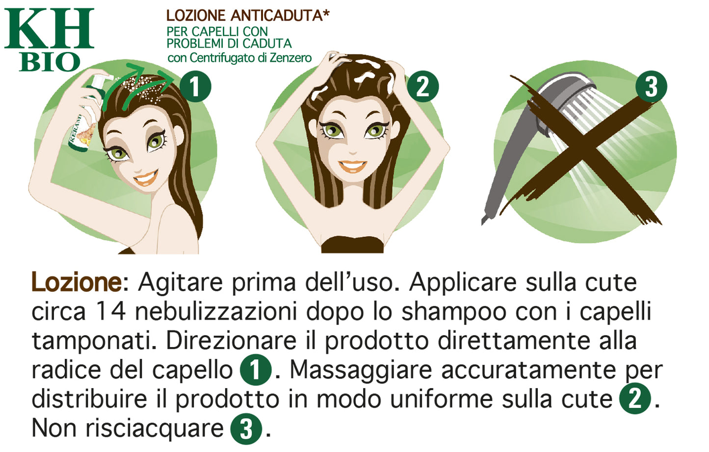 Shampoo Rinforzante Anticaduta Bio Keramine-H (Linea Bio)