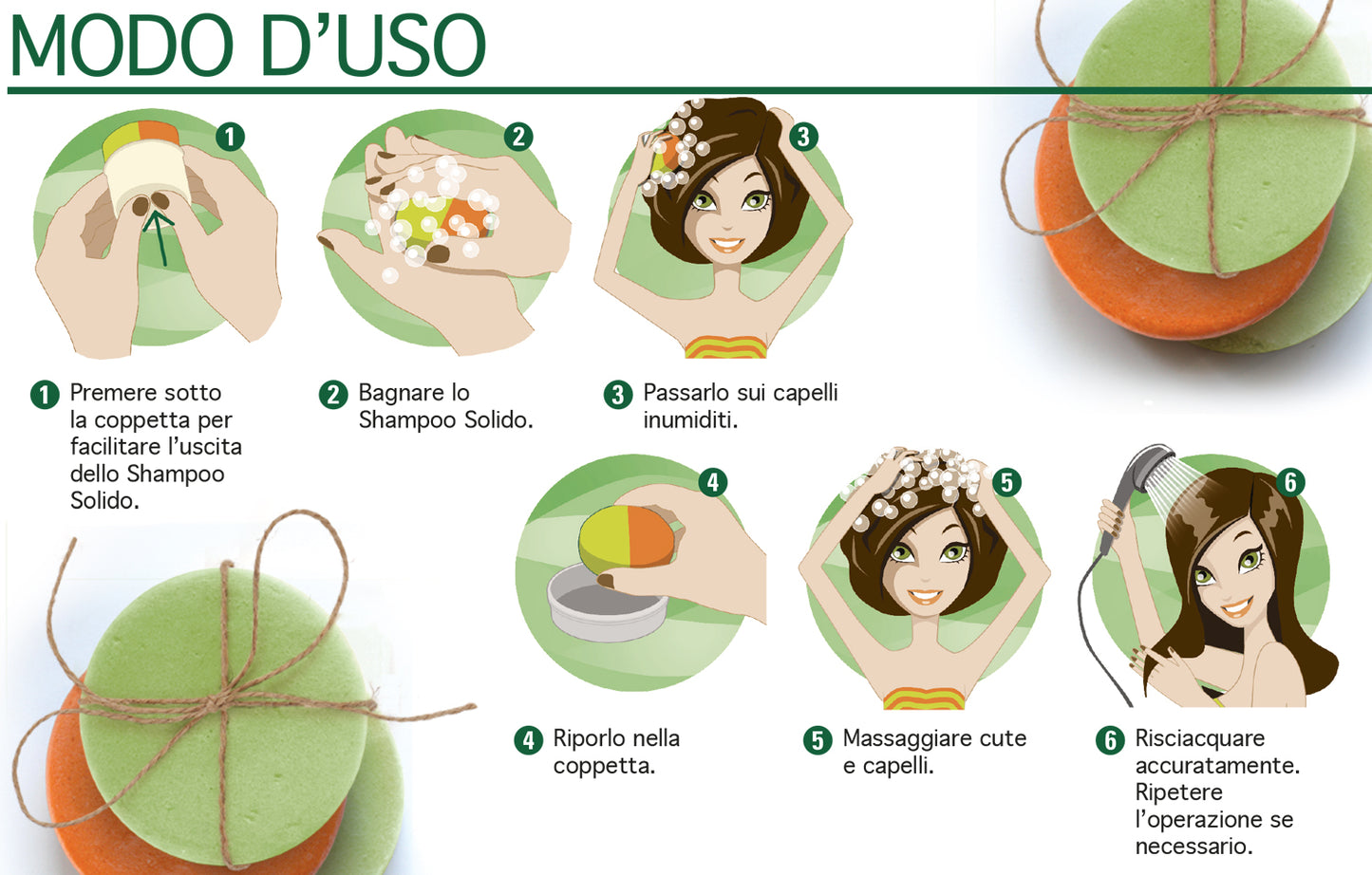 Shampoo Solido Rigenerante Bio Keramine-H (Linea Bio)