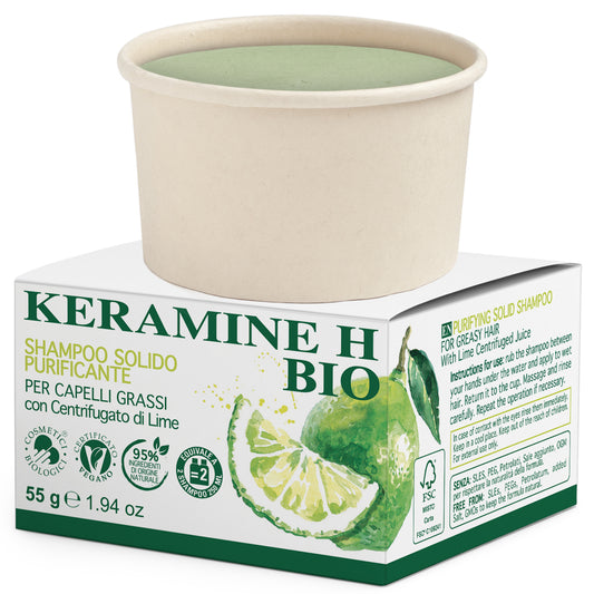 Shampoo Solido Purificante Bio Keramine-H (Linea Bio)