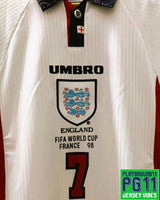 Beckham David 1998-99 (England)