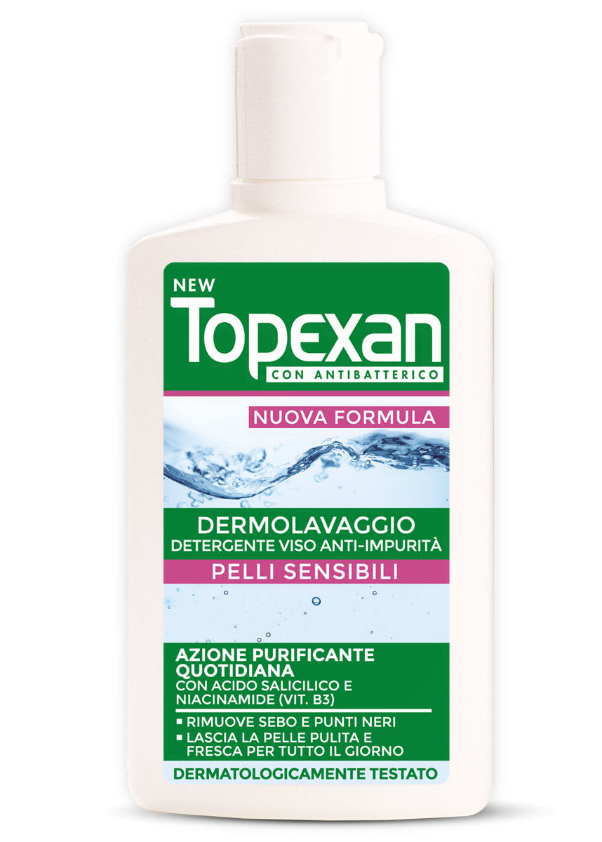 Detergente Anti-Impurità Pelli Sensibili Topexan