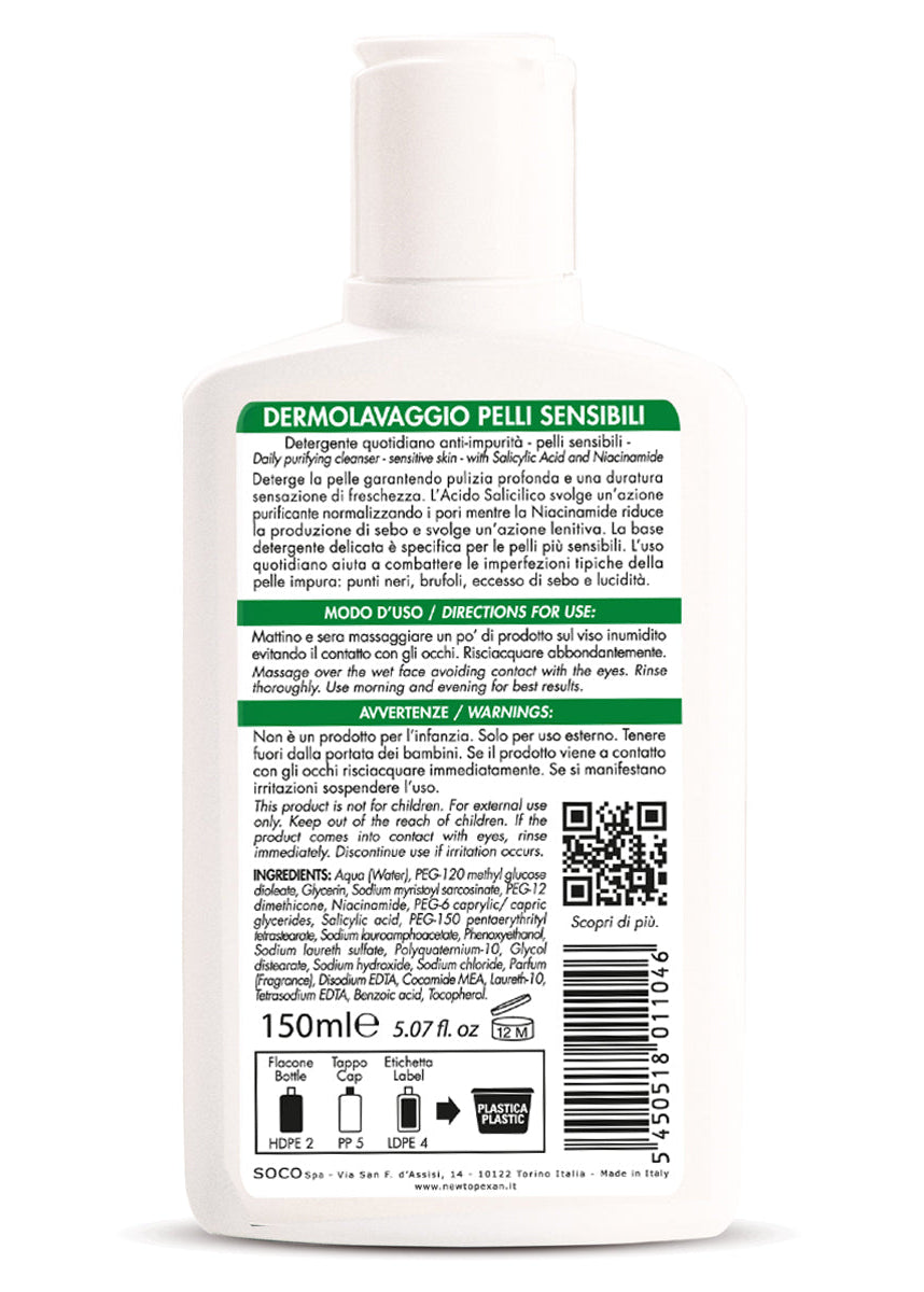 Detergente Anti-Impurità Pelli Sensibili Topexan