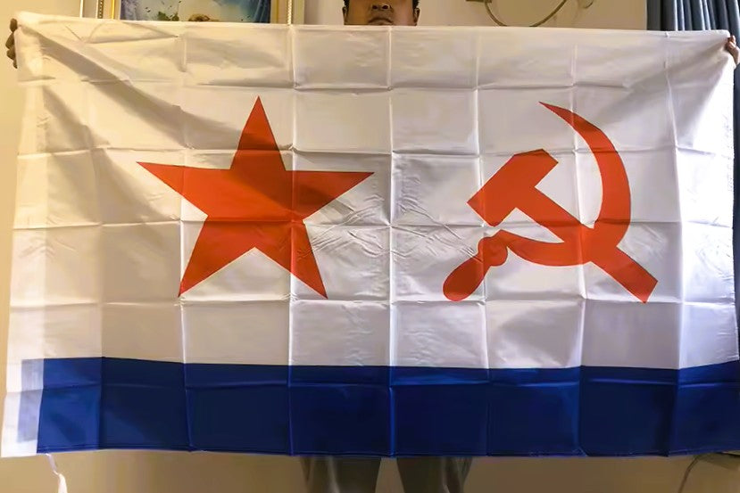 CCCP flags (Russia)