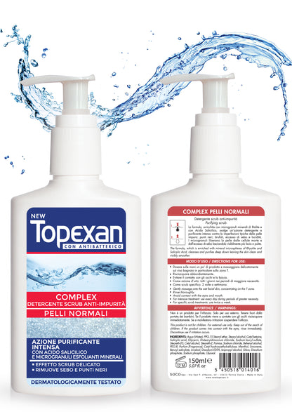Detergente Scrub Pelli Normali Complex Topexan