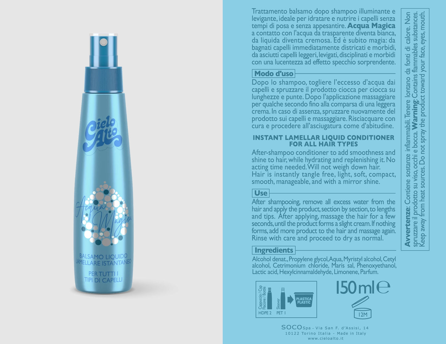 Acqua Magica Balsamo-Liquido Cielo Alto