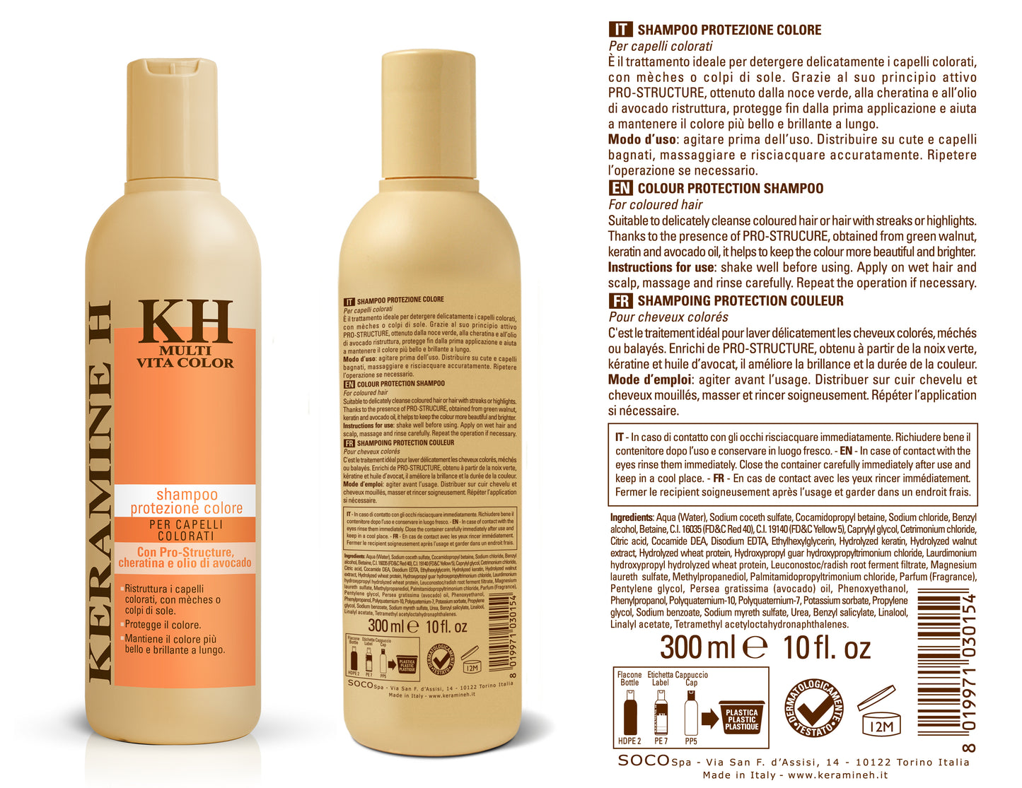 Shampoo Protezione Colore Keramine-H