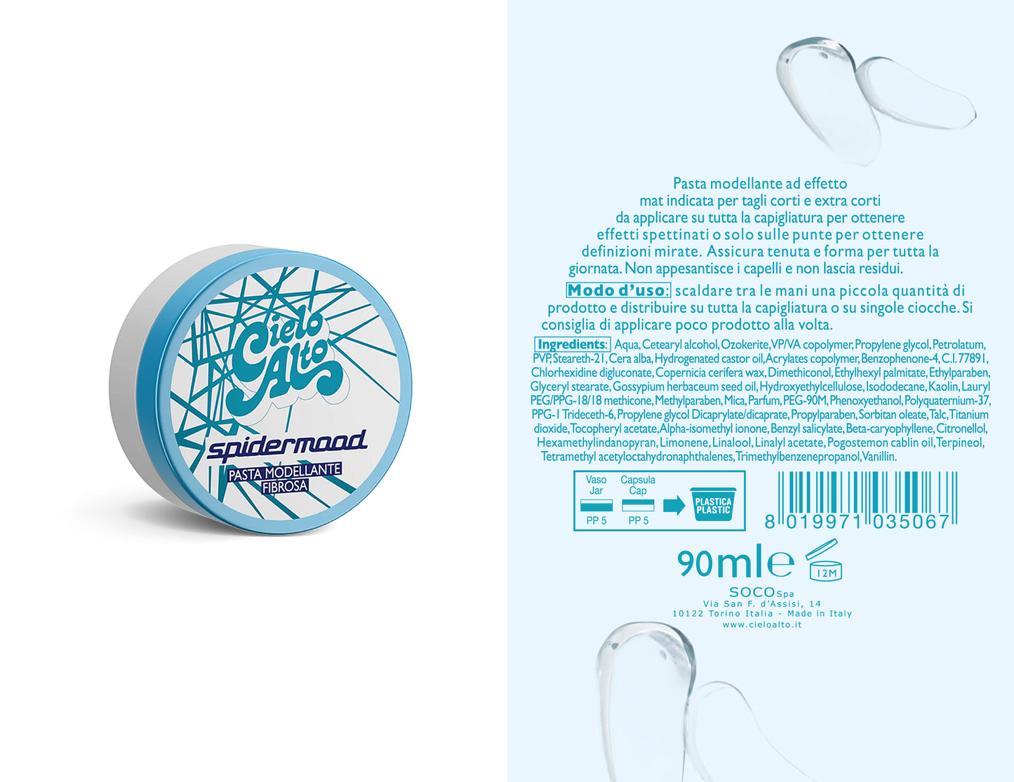 Pasta Modellante-Fibrosa Cielo Alto