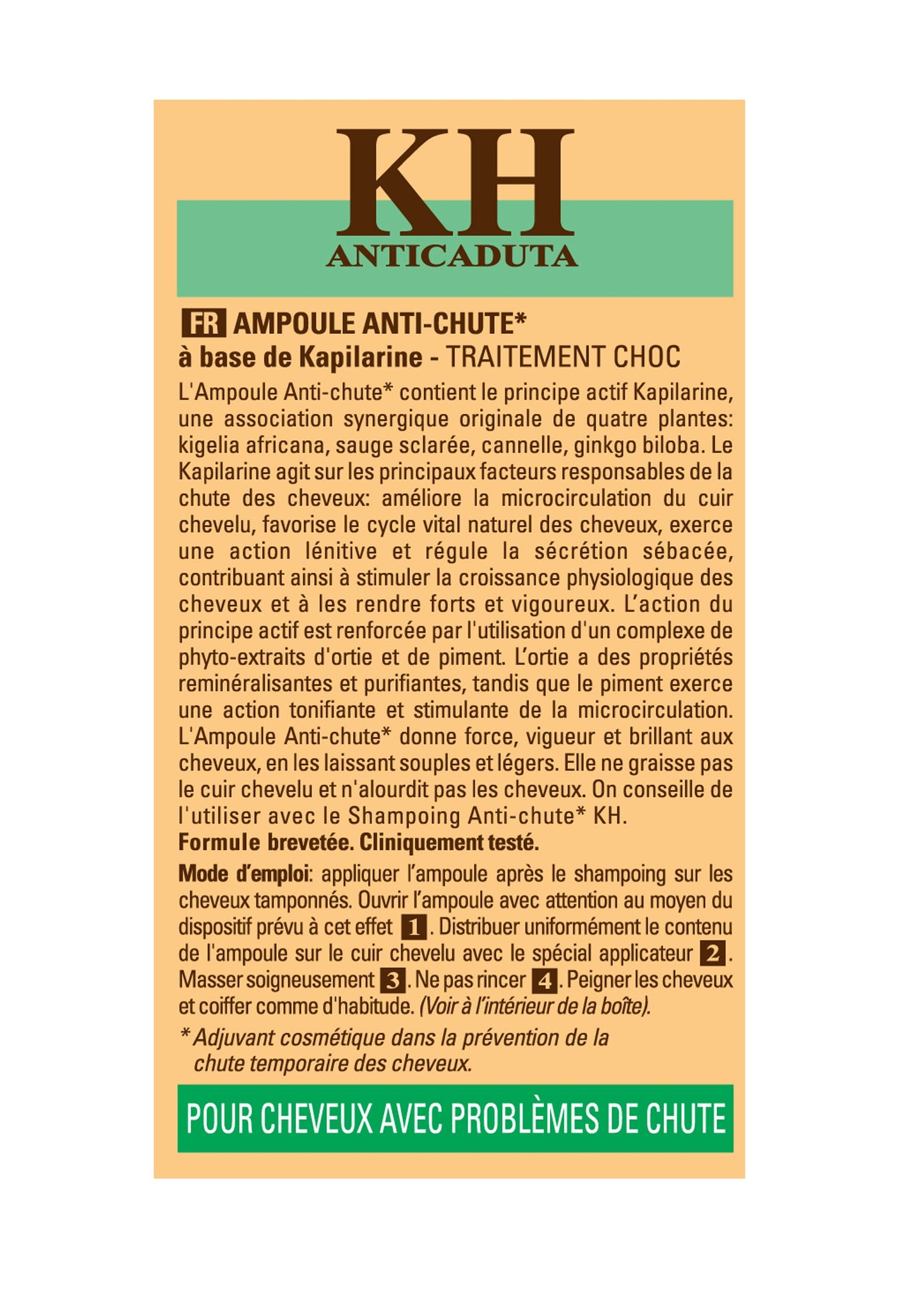 Fiala Anti Caduta Keramine-H