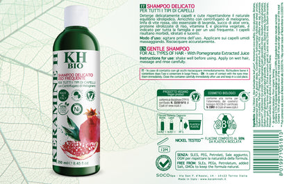 Shampoo Delicato Bio Keramine-H (Linea Bio)