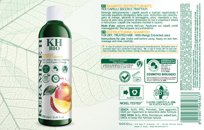 Shampoo Ristrutturante Bio Keramine-H (Linea Bio)
