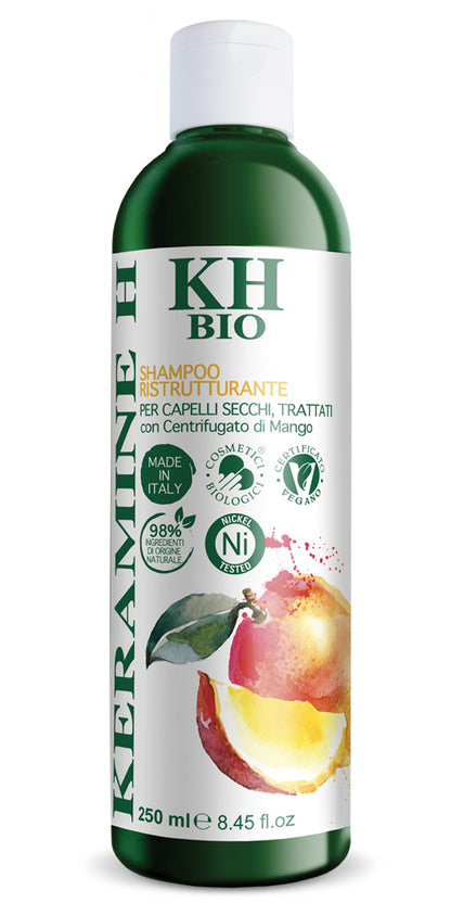 Shampoo Ristrutturante Bio Keramine-H (Linea Bio)