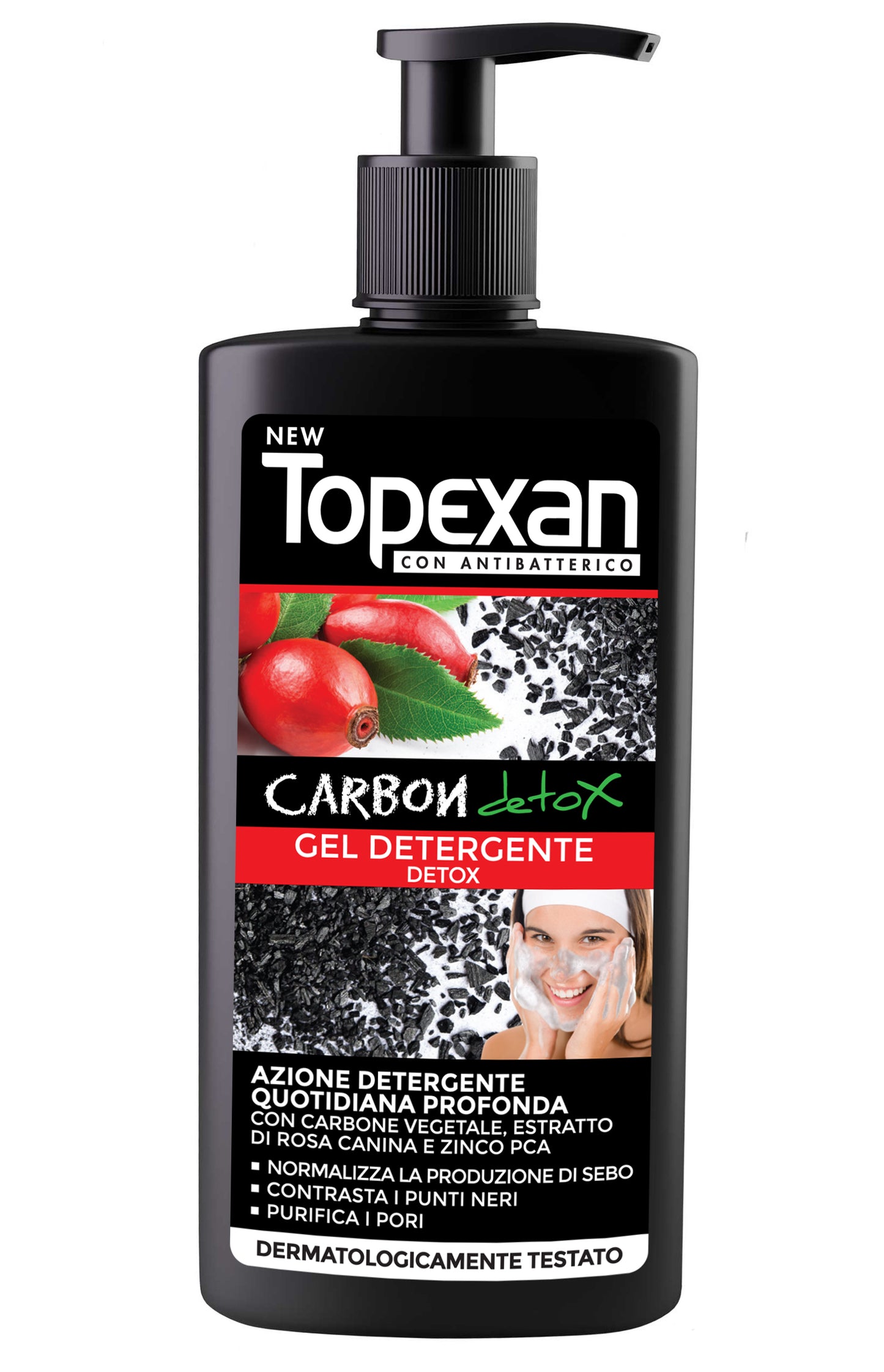 Detergente Gel Carbon Detox Topexan