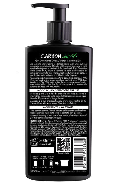 Detergente Gel Carbon Detox Topexan