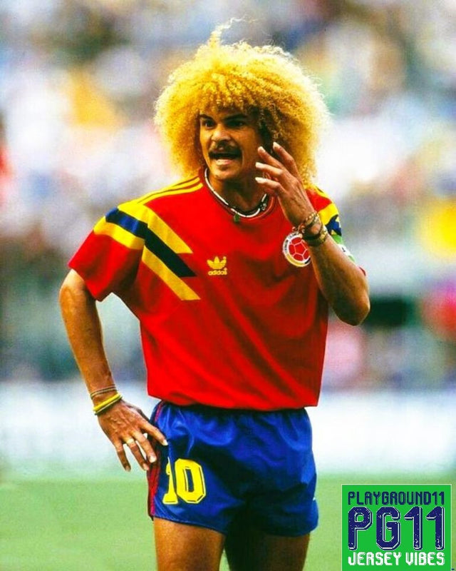 Valderrama Carlos 1990-91 (Colombia)
