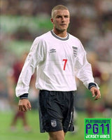 Beckham David 2000-01 (England)