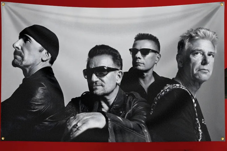 U2 flags