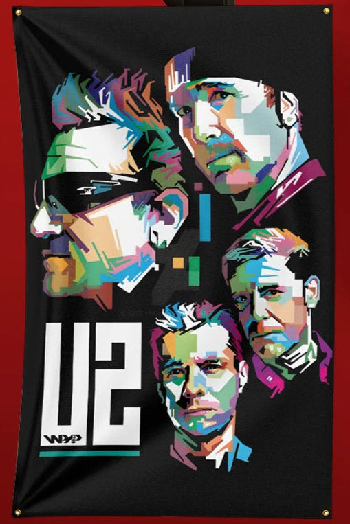U2 flags