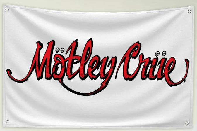 MOTLEY CRUE flags