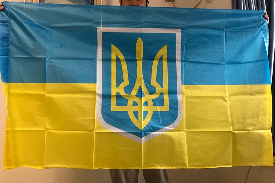 UKRAINE flags