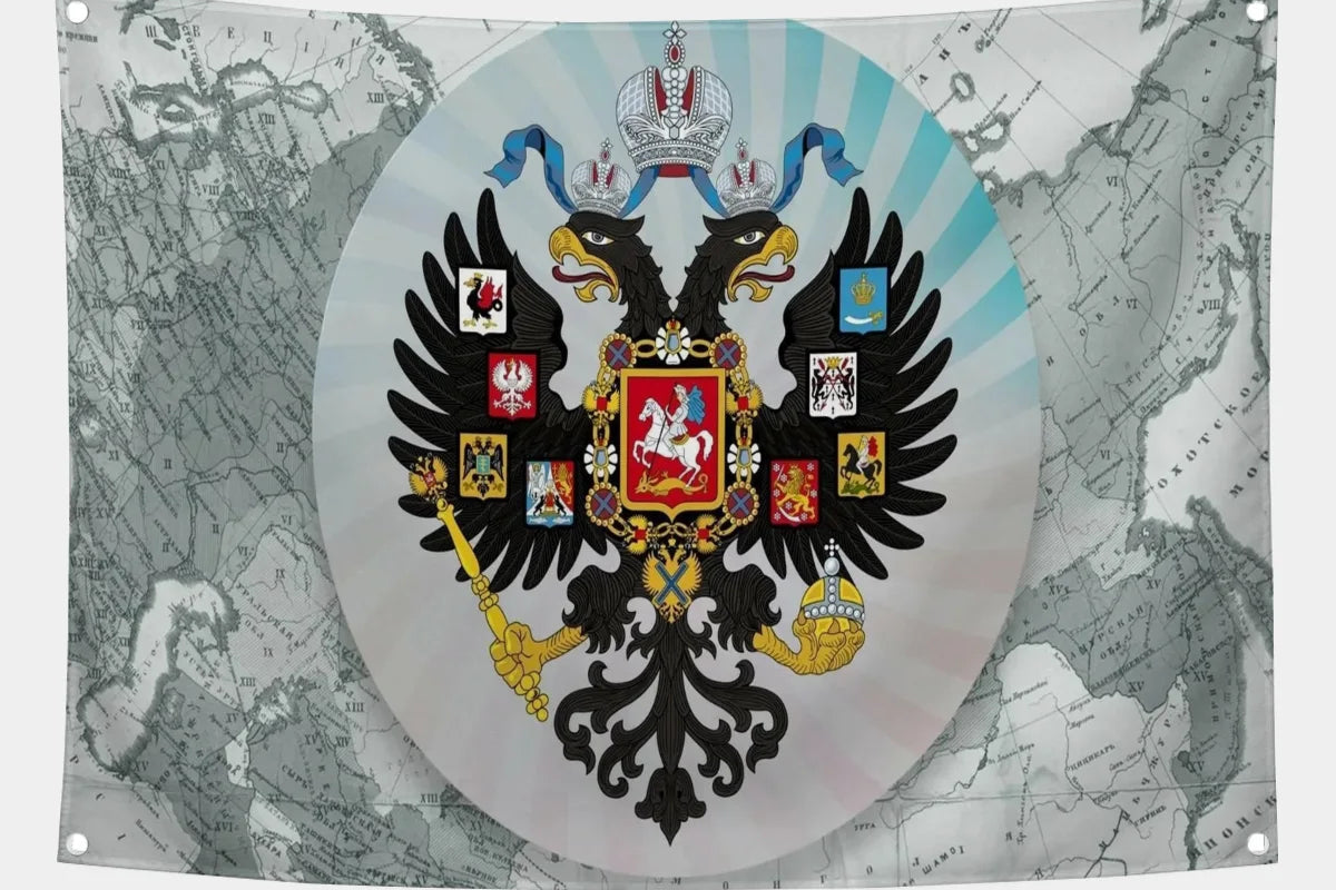 RUSSIA EMPIRE flags
