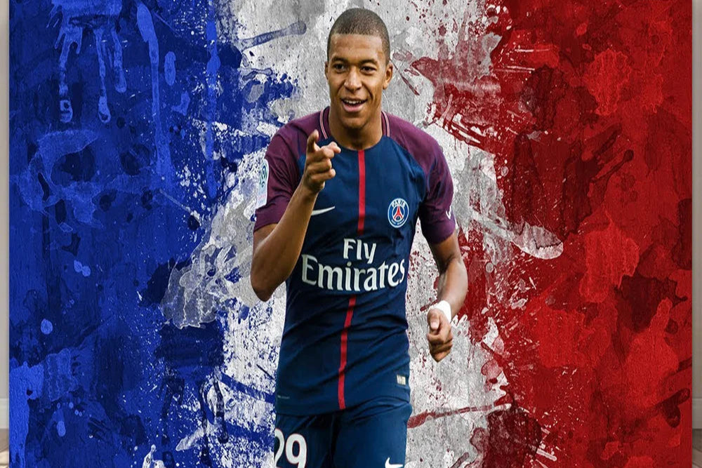 MBAPPE' KYLIAN flags