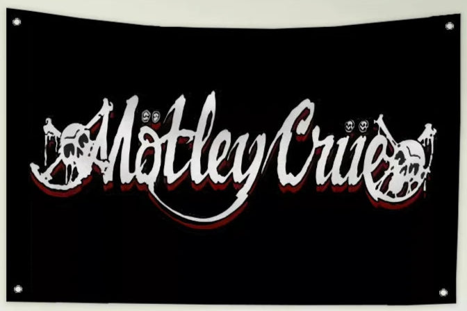 MOTLEY CRUE flags