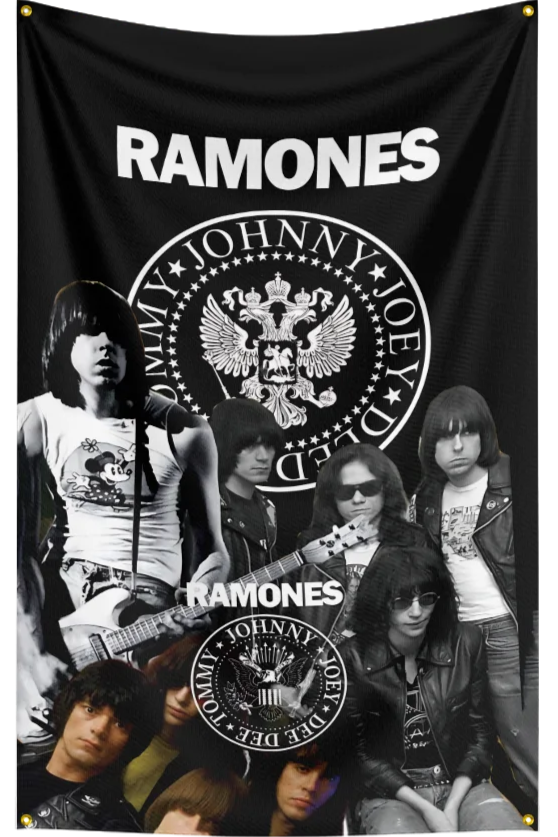 RAMONES flags