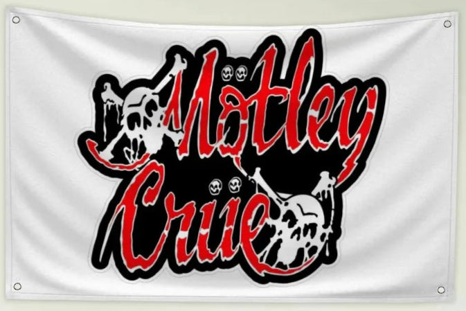 MOTLEY CRUE flags
