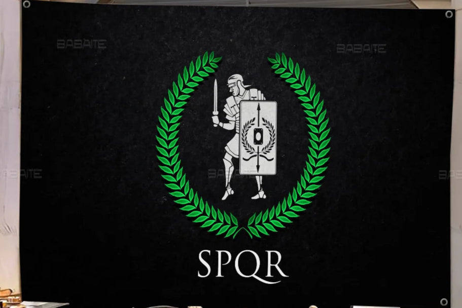 ROME SPQR EMPIRE flags