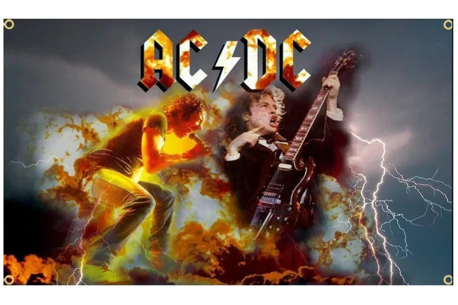 AC/DC flags