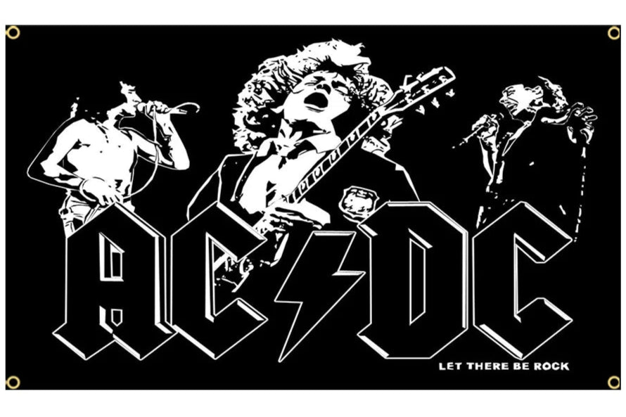 AC/DC flags