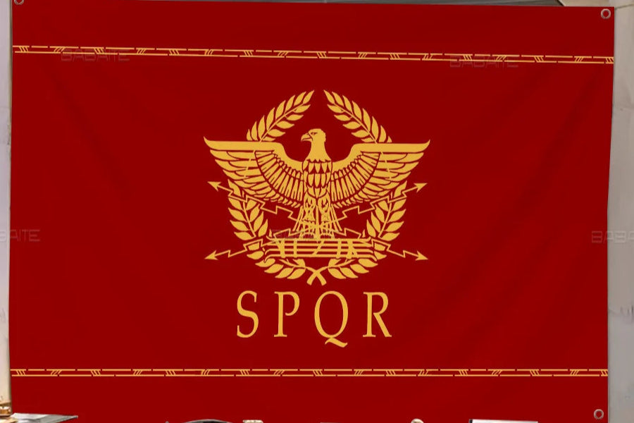 ROME SPQR EMPIRE flags