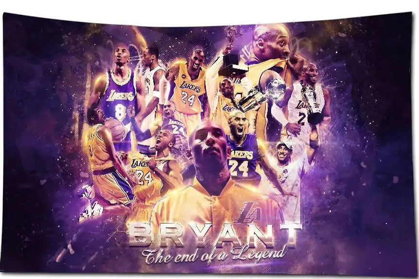 BRYANT KOBE flags
