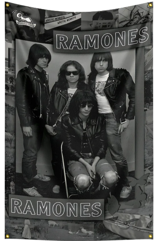 RAMONES flags