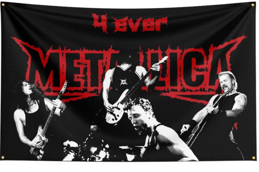 METALLICA flags