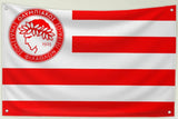 OLYMPIAKOS PIRAEUS flags