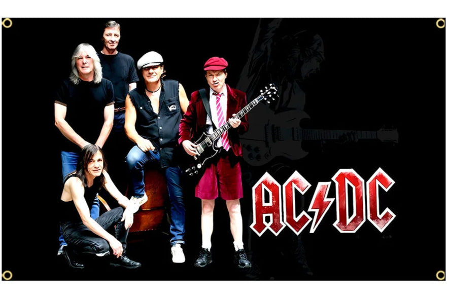 AC/DC flags