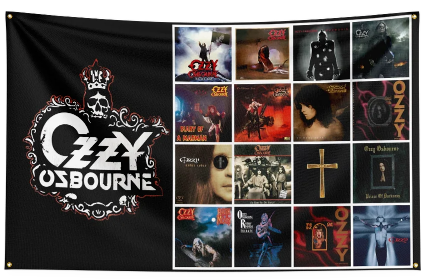 OZZY OSBOURNE flags