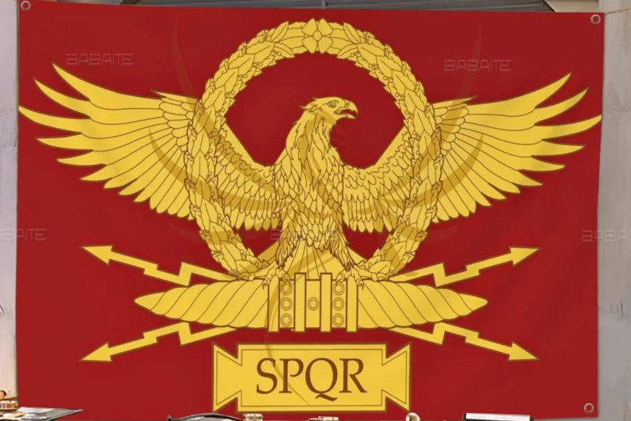 ROME SPQR EMPIRE flags