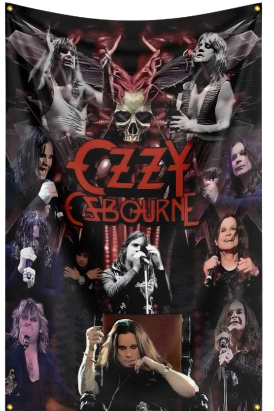 OZZY OSBOURNE flags