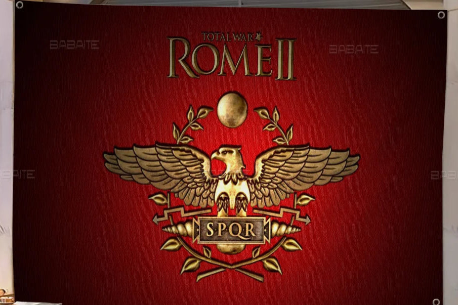 ROME SPQR EMPIRE flags