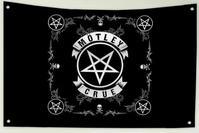MOTLEY CRUE flags