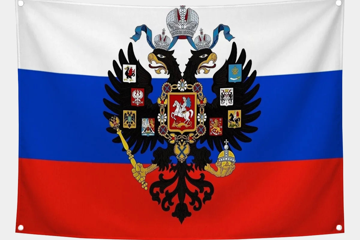 RUSSIA EMPIRE flags