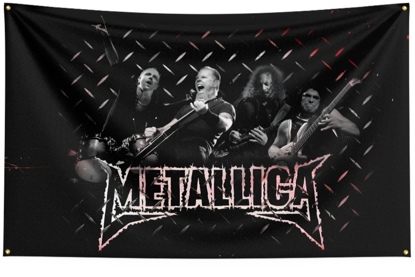 METALLICA flags