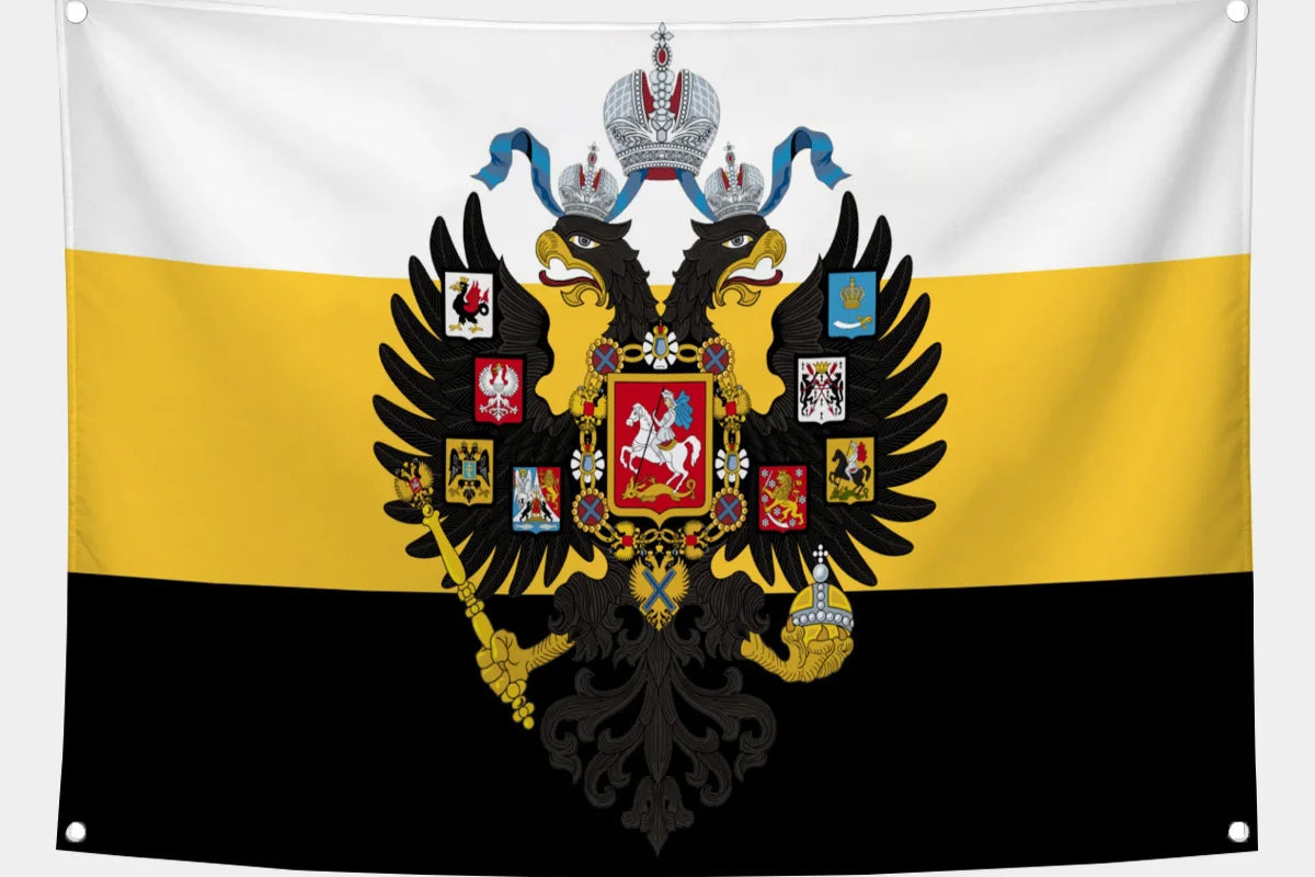 RUSSIA EMPIRE flags