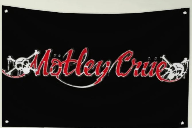 MOTLEY CRUE flags