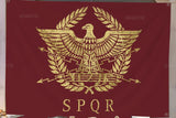 ROME SPQR EMPIRE flags