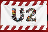 U2 flags