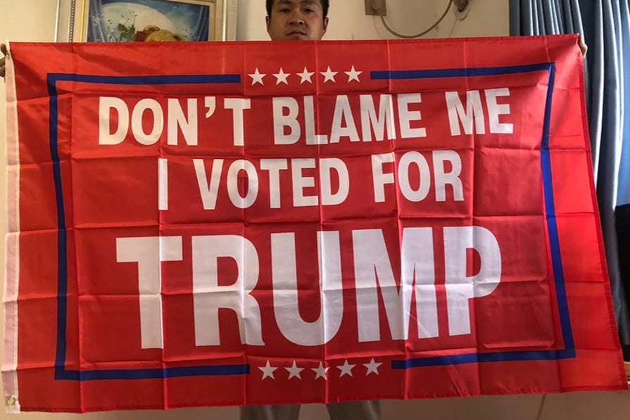 TRUMP flags