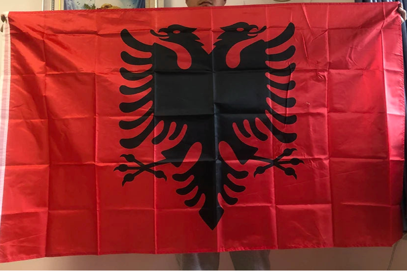 ALBANIA flags